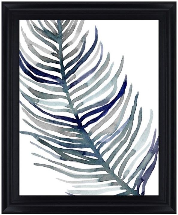 Classy Living Indigo Palm Mist Wall Art-0