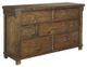 Signature Design by Ashley® Lakeleigh 3-Piece Brown King Panel Bed Set-3