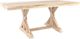 Canade Customizable Loft Natural Washed Trestle Dining Table-0