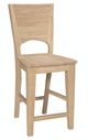 John Thomas Furniture® Customizable Select Canyon 24" Full Stool-1