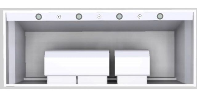 Vent-A-Hood® Designer Series 60" White Wall Mounted Range Hood-3