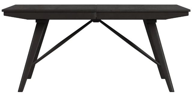 Intercon Bayside Black Trestle Table-3