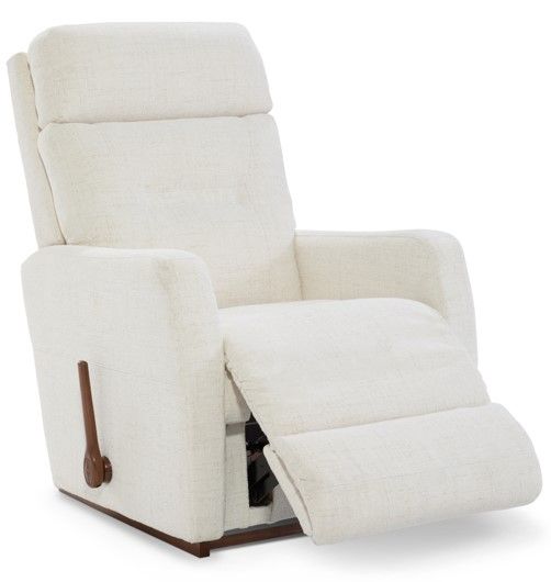 La-Z-Boy® Lennon Cream Manual Rocking Recliner-1