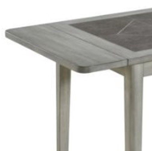 Urban Styles Furniture Arlington Smoke Gray Tile Drop Leaf Table-1