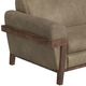 International Furniture Direct Loft Gray/Brown Accent Chair-3