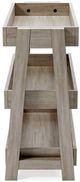 Signature Design by Ashley® Blariden Light Tan Shelf Accent Table-2