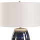 Uttermost® Orleans Blue Glaze Table Lamp-2