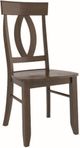 Canadel® Canadel Cognac Washed Wood Side Chair-0