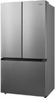 Midea® 33" 22.6 Cu. Ft. Stainless Steel Counter Depth French Door Refrigerator with Ice Maker-1