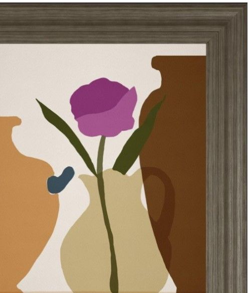 Classy Living Melissa Wang Flower Dance III Wall Art-1