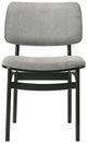 Armen Living Lima 2-Piece Black/Gray Dining Side Chair Set-3