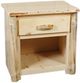 Best Craft Furniture RRP5 Rustic Red Pine 1-Drawer Nightstand-0