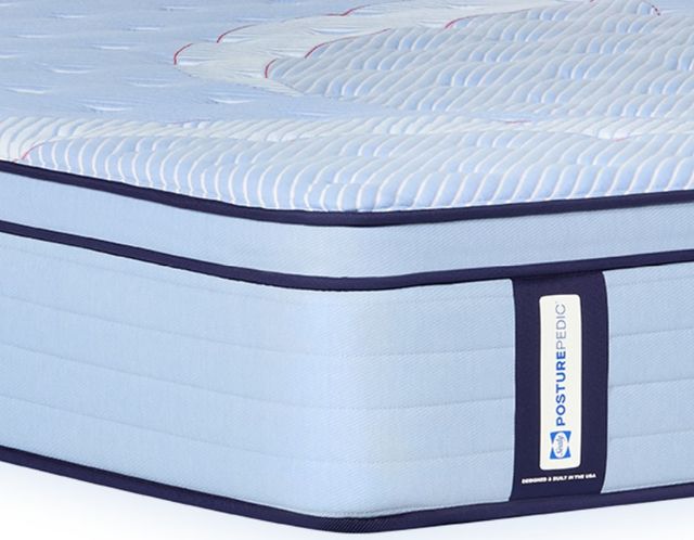 Sealy® Posturepedic® Albright II Wrapped Coil 14" Medium Euro Pillow Top Queen Mattress-2