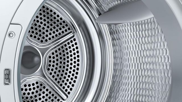 Bosch® 500 Series 4.0 Cu. Ft. White Front Load Ventless Electric Dryer-6