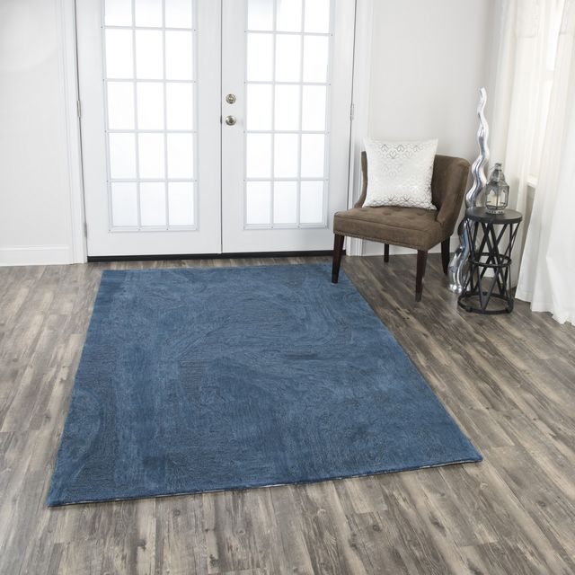 Rizzy Home Fifth Avenue Blue 10' x 13' Rug-1
