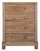 International Furniture Direct Atenas Natural Brown Chest-1