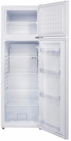 Unique Appliances 22" 9 Cu. Ft. White Off-Grid Solar DC Top Freezer Refrigerator-1