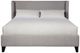 Century® Customizable Details Case King Upholstered Wing Low Panel Bed-1