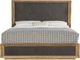 Hooker® Furniture Big Sky Charcoal/Vintage Natural King Panel Bed-2