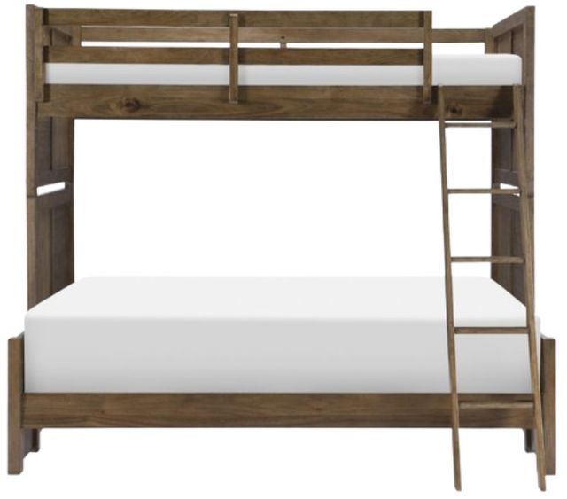 Legacy Classic Summer Camp Tree House Brown Youth Twin/Full Bunk Bed -1