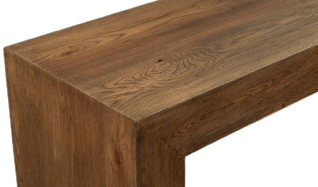 Bassett® Furniture Cascade Barley Oak Console Table-3