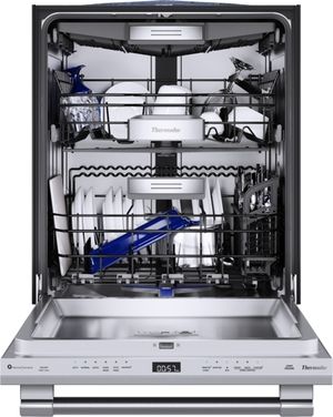 Thermador Sapphire 24" Stainless Steel Top Control Built-In Dishwasher Thermador Sapphire 24" Stainless Steel Top Control Built-In Dishwasher