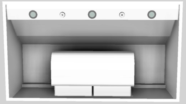 Vent-A-Hood® 42" White Wall Mounted Range Hood-3