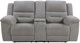 Coaster® Gilson Gray Manual Reclining Loveseat-2