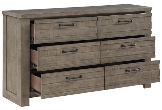 Mazin Furniture Longview Gray Dresser-2