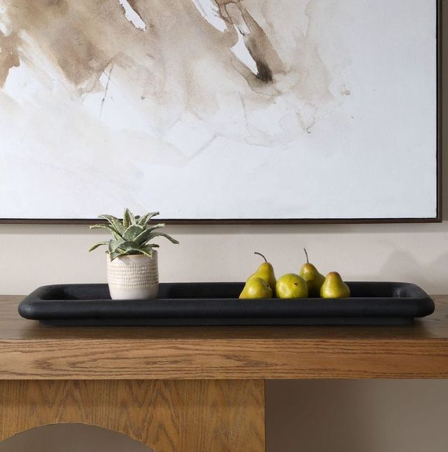 Uttermost® Shadowline Matte Black Indoor-Outdoor Tray-3