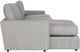 Kevin Charles® Noah 2-Piece Maguire Platinum Left-Arm Facing Sectional and Chaise-2