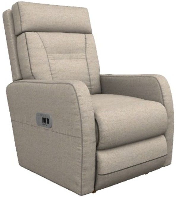 La-Z-Boy® Lennon Bisque Power Rocking Recliner with Headrest-0