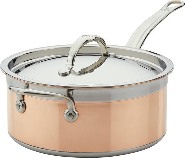 Hestan® CopperBond® 4 Qt. Copper Saucepan-0