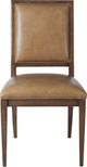 Hooker® Furniture Archives Classic Walnut/Dark Blond Upholstered Dining Side Chair-2