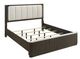 Furniture of America® Lantrisant Dark Walnut Queen Panel Bed-0