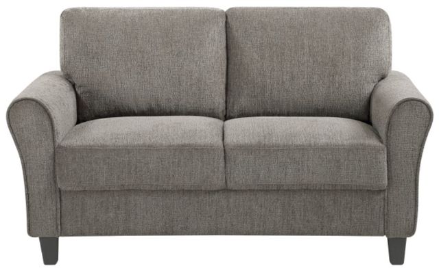 Homelegance® Ellery Brown Loveseat-2