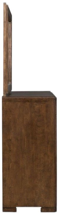 Magnussen Home® Rowan Espresso Brown Dresser and Mirror-3