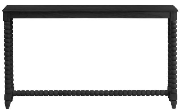 Crestview Collection Meridian Painted Black Console Table-1