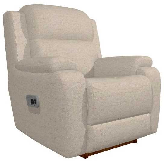 La-Z-Boy® Dorian Bisque Power Rocking Recliner with Headrest-0
