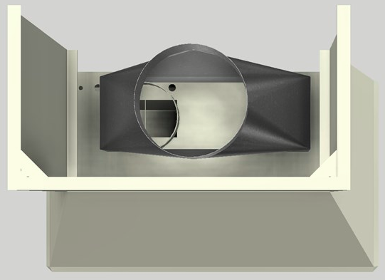 Vent-A-Hood® 48" Biscuit Wall Hood-3