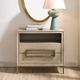 Uttermost® Alessia Light Oak Side Table-1