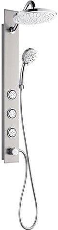 Forno Acqua AcquaSpa Stainless Steel Retrofit Shower System with SensoTemp-0
