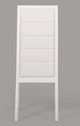VIG Furniture Donna 2-Piece White Leatherette Dining Chairs Set-2