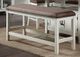 Standard Furniture Two-Tone Counter Height Upholstered Bench-0