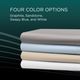 Tempur-Pedic® TEMPUR-Adapt® Luxe 2-Piece Sleepy Blue Egyptian Cotton King Pillow Cases-3