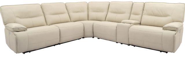 Parker House® Spartacus 6-Piece Oyster Power Reclining Modular Sectional-0
