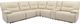 Parker House® Spartacus 6-Piece Oyster Power Reclining Modular Sectional-0