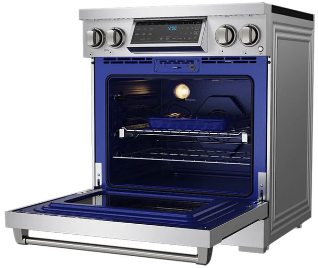Thor Kitchen® Gordon Ramsay Collection 30" Stainless Steel Pro Style Induction Range with Tilt Panel Touch Control-3