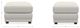 La-Z-Boy® Kennedy Brown Sugar Ottoman-2