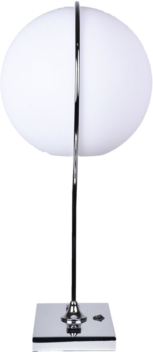 Renwil® Globo Chrome/Opal White Table Lamp-1